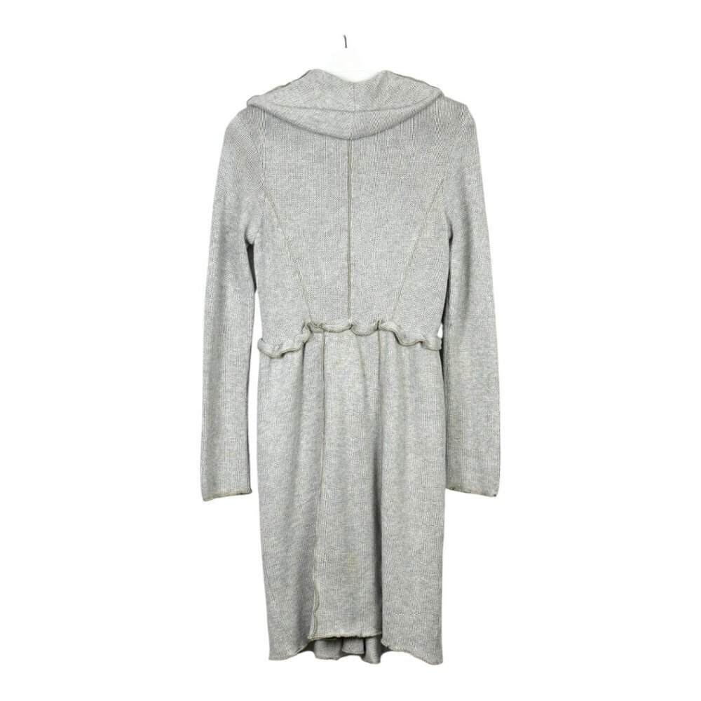 Anthropologie Tiny Rare Wool Blend Long Length Boho Cardigan Coat - Picture 2 of 11